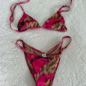 Bananhot Emi printed triangle bikini
